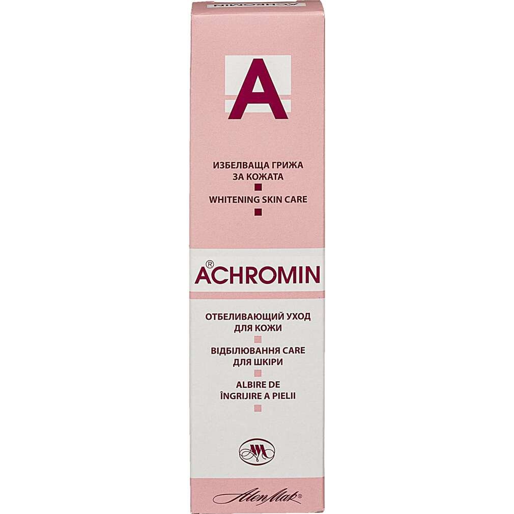Achromin Избелващ крем за лице и тяло с UV филтри х45 мл