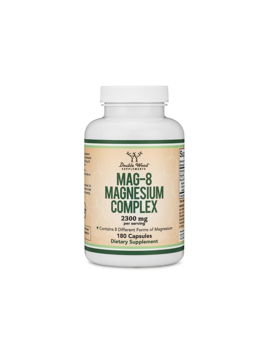 Мag-8 Магнезий Комплекс 142 mg x 180 капсули Double Wood