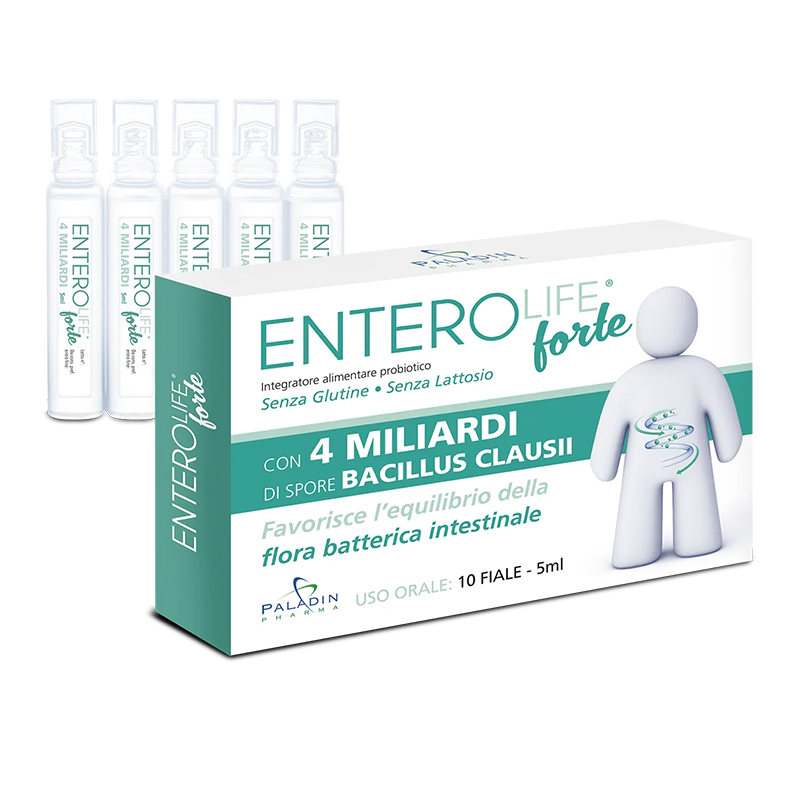 Пробиотик EnteroLife Форте, 4 млрд. пробиотици, 10 флакона х 5 ml Paladin Pharma