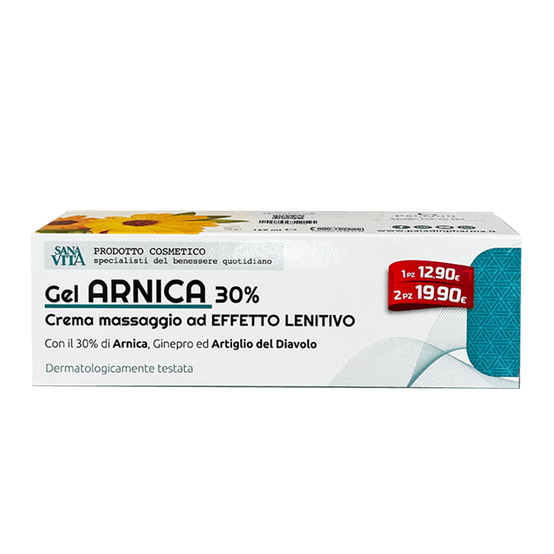 Масажен гел с Арника и дяволски нокът SanaVita x150 ml Paladin Pharma