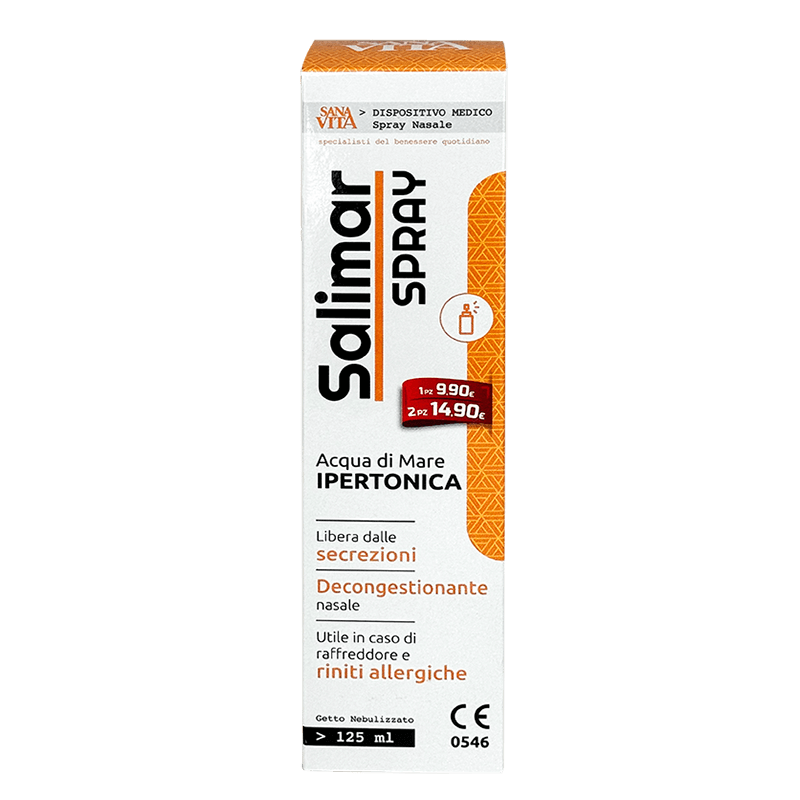 Хипертоничен спрей за нос Salimar x125 ml Paladin Pharma