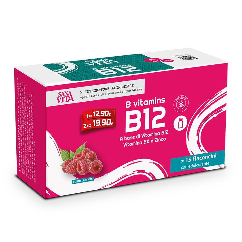 Витамин B12, B6 + Цинк, 15 флакона х 10 ml Paladin Pharma