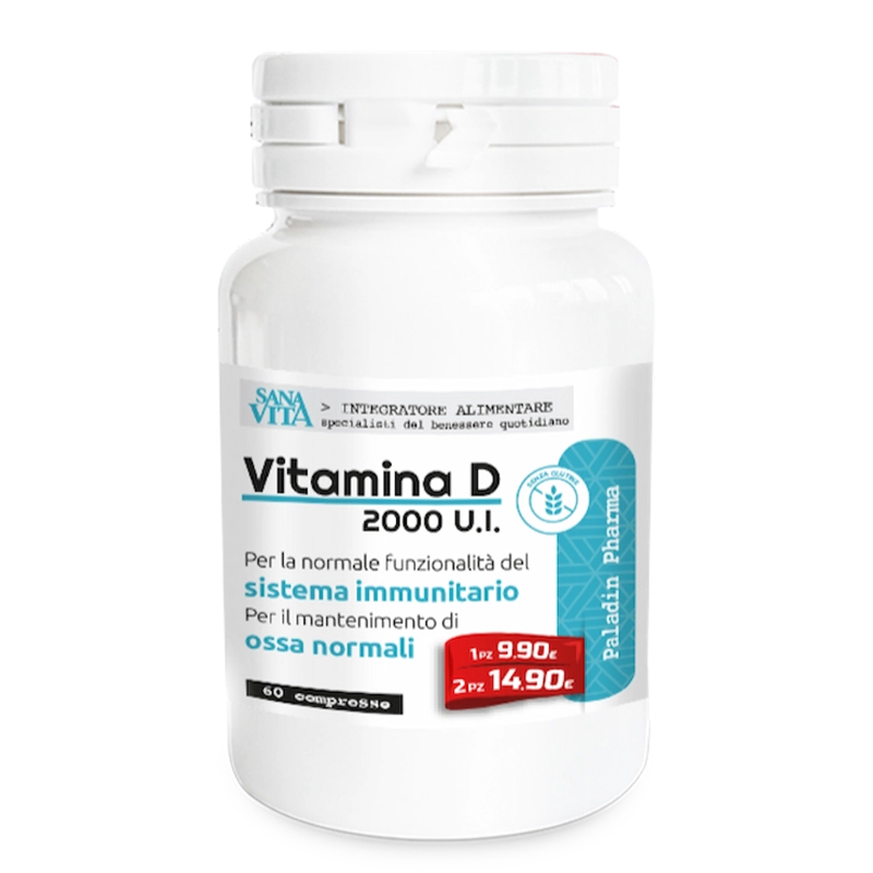 Витамин D3 2000 IU x 60 таблетки Paladin Pharma