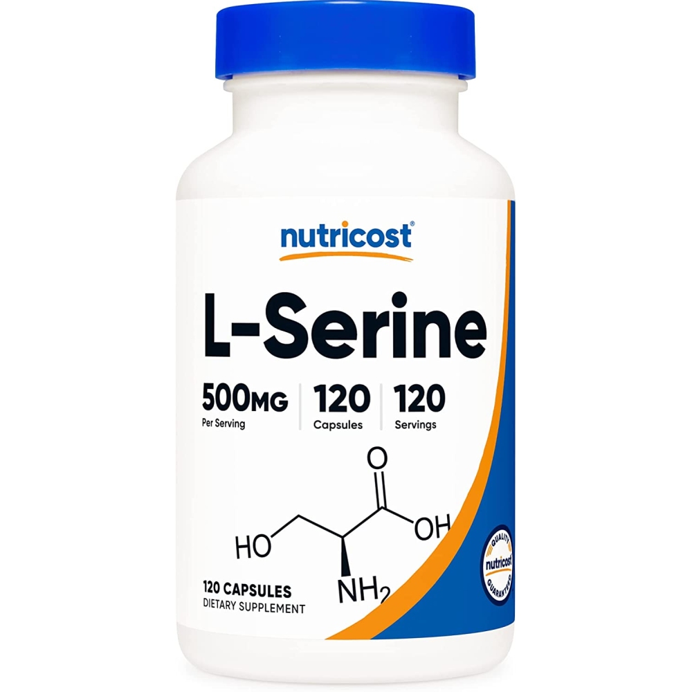Л- Серин 500 mg x 120 капсули Nutricost