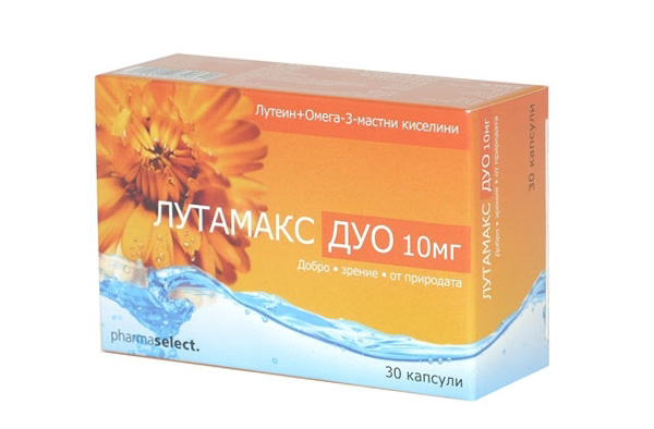 Лутамакс Дуо, Lutamax Duo 10 мг 30 капсули