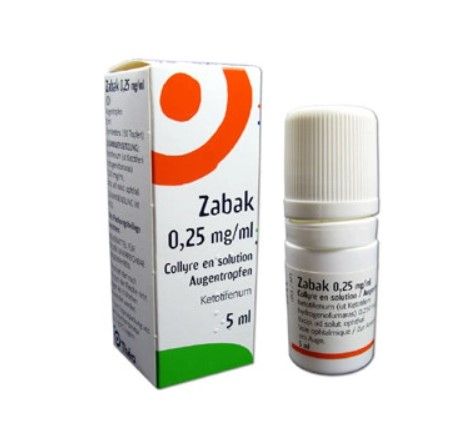 ЗАБАК Капки за очи 0,25 мг/мл 5 мл Laboratories THEA