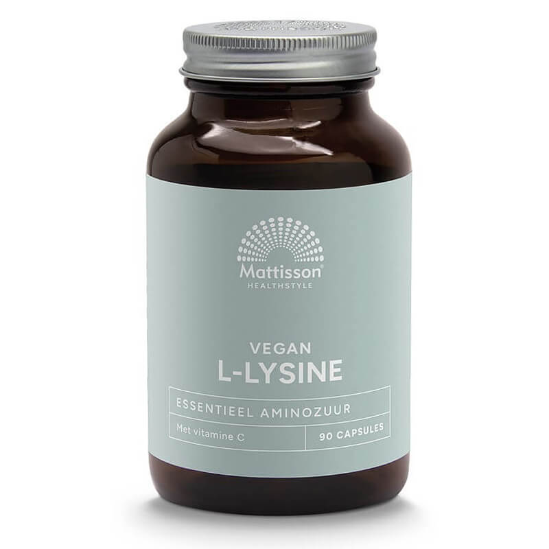 Л-Лизин + витамин С х 90 капсули Mattisson Healthstyle