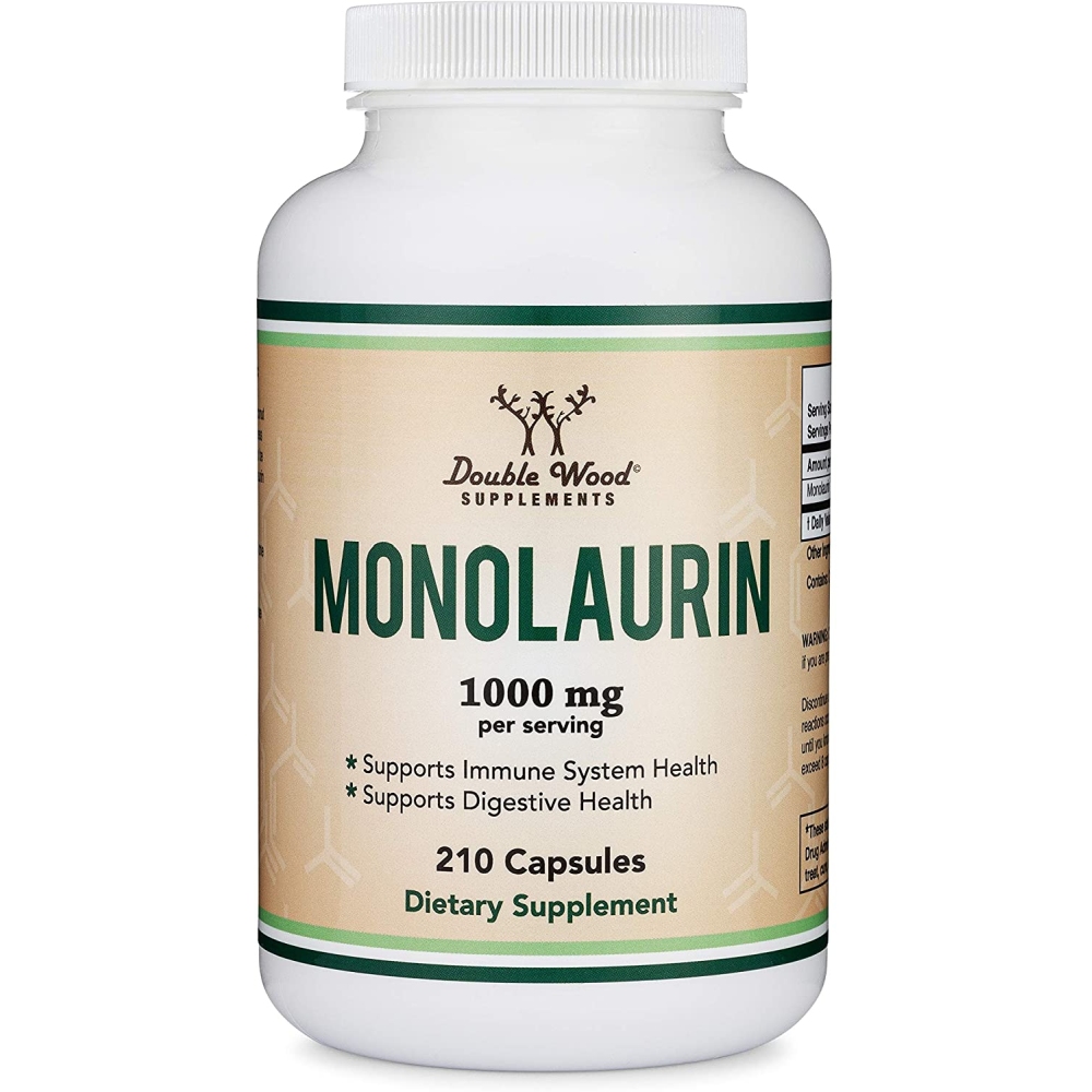 Монолаурин 500 mg х 210 капсули Double Wood