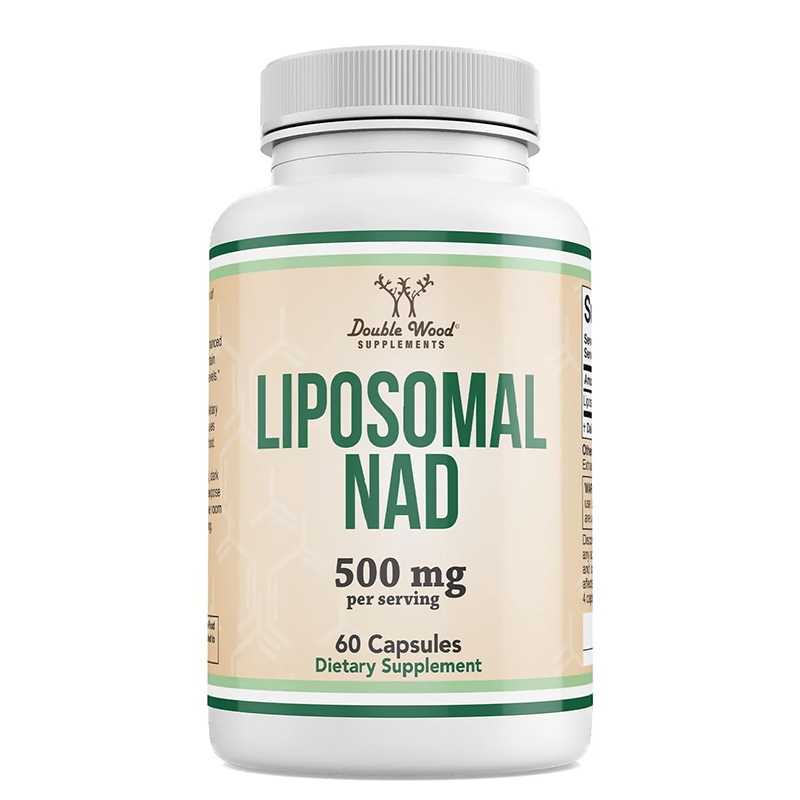 Липозомен NAD (никотинамид аденин динуклеотид) 250 mg x 60 капсули Double Wood