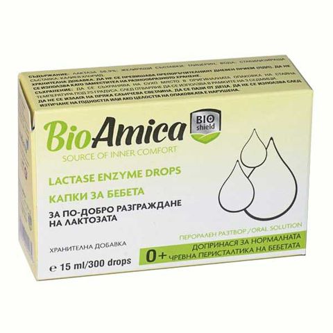 Биоамика капки за бебета против колики х15 мл BioShield