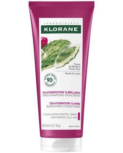 Klorane Prickly Pear Подхранващ балсам с бодлива круша за дехидратирана и безжизнена коса 200 мл