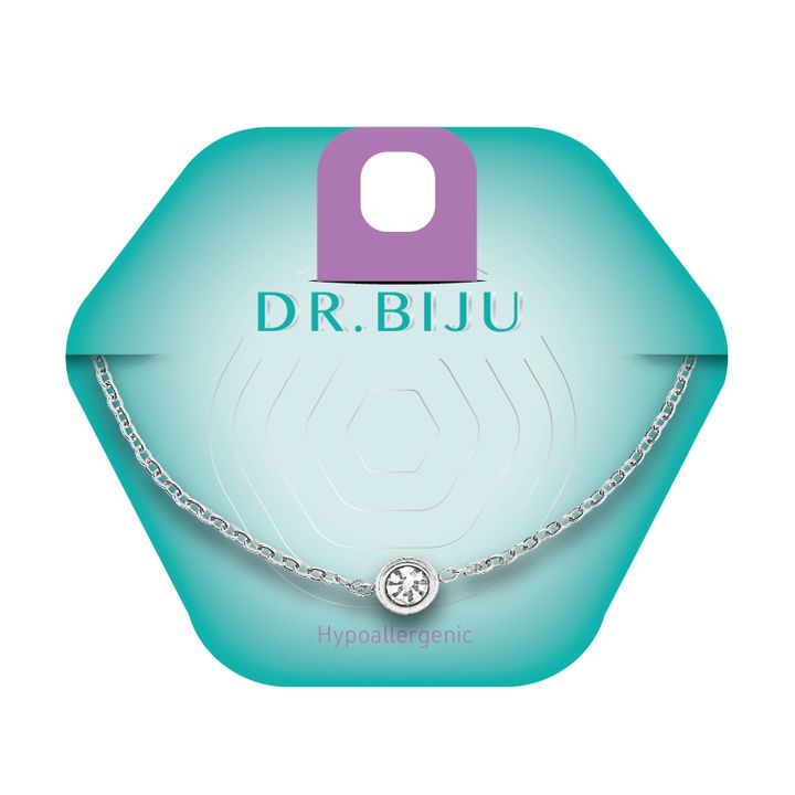 Dr. Biju Xiri 5.3 mm White Bronze Хипоалергенна гривна