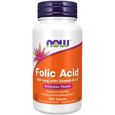 VITAMIN B-9 (FOLIC ACID) + B-12 - 250 ТАБЛЕТКИ 0476