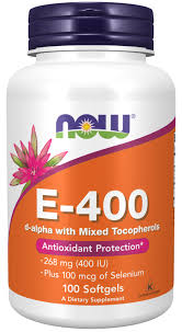 VITAMIN E-400 + SELENIUM - 100 ДРАЖЕТА 0906