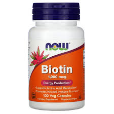 BIOTIN (ВИТАМИН B-7) 1000 МКГ - 100 КАПСУЛИ 0469