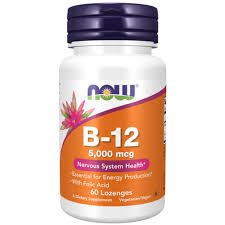 VITAMIN B-12 5000 MCG + FOLIC ACID - 60 ДРАЖЕТА 0462