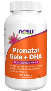 Pre-Natal + DHA (Витамини за Бременни) - 180 Дражета 3811