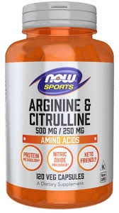 Arginine 500 mg & Citrulline 250 mg - 120 vcapsules 0037