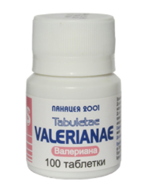 Валериана 100 таблетки Панацея 2001