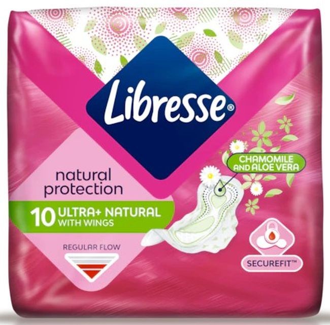 Libresse - Ultra Aloe Vera & Camomile, 10 броя