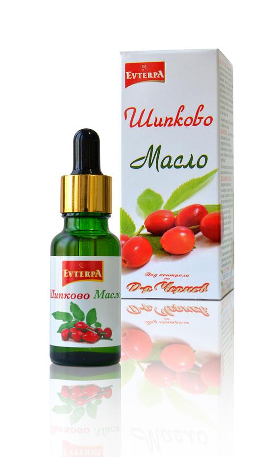 100% НАТУРАЛНО БЪЛГАРСКО ШИПКОВО МАСЛО 20мл.