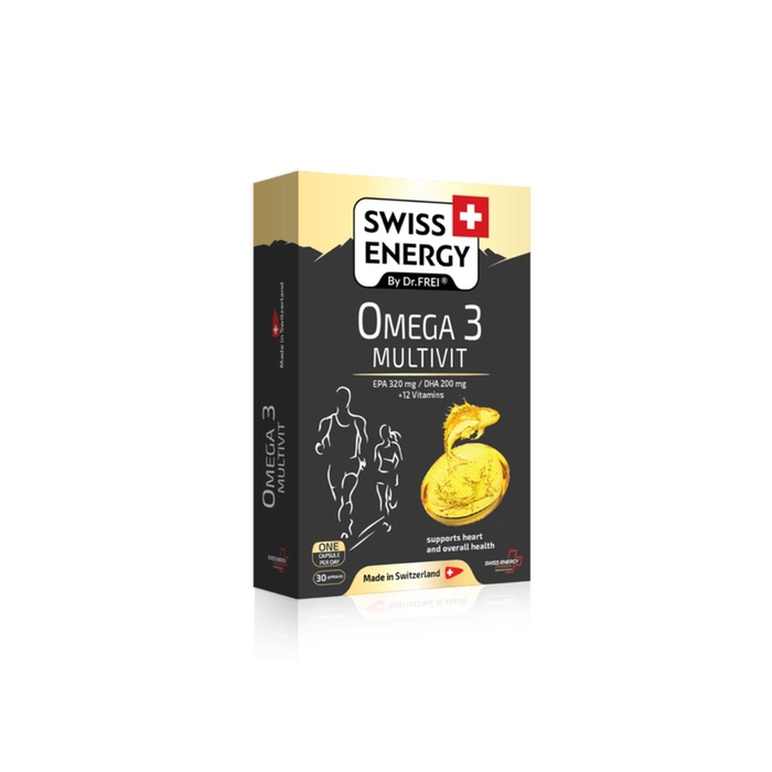 SWISS ENERGY Омега 3 Мултивит Х 30, капсули