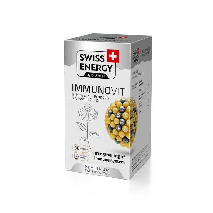 SWISS ENERGY Имуновит Х 30, капсули