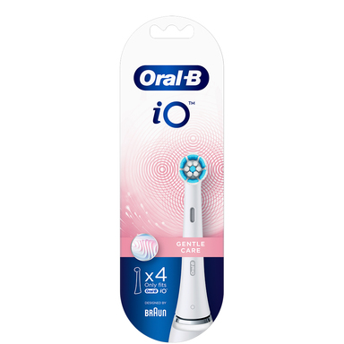 ORAL-B IO Sensitive бяла, накрайник за ел. четка за зъби, 4бр.