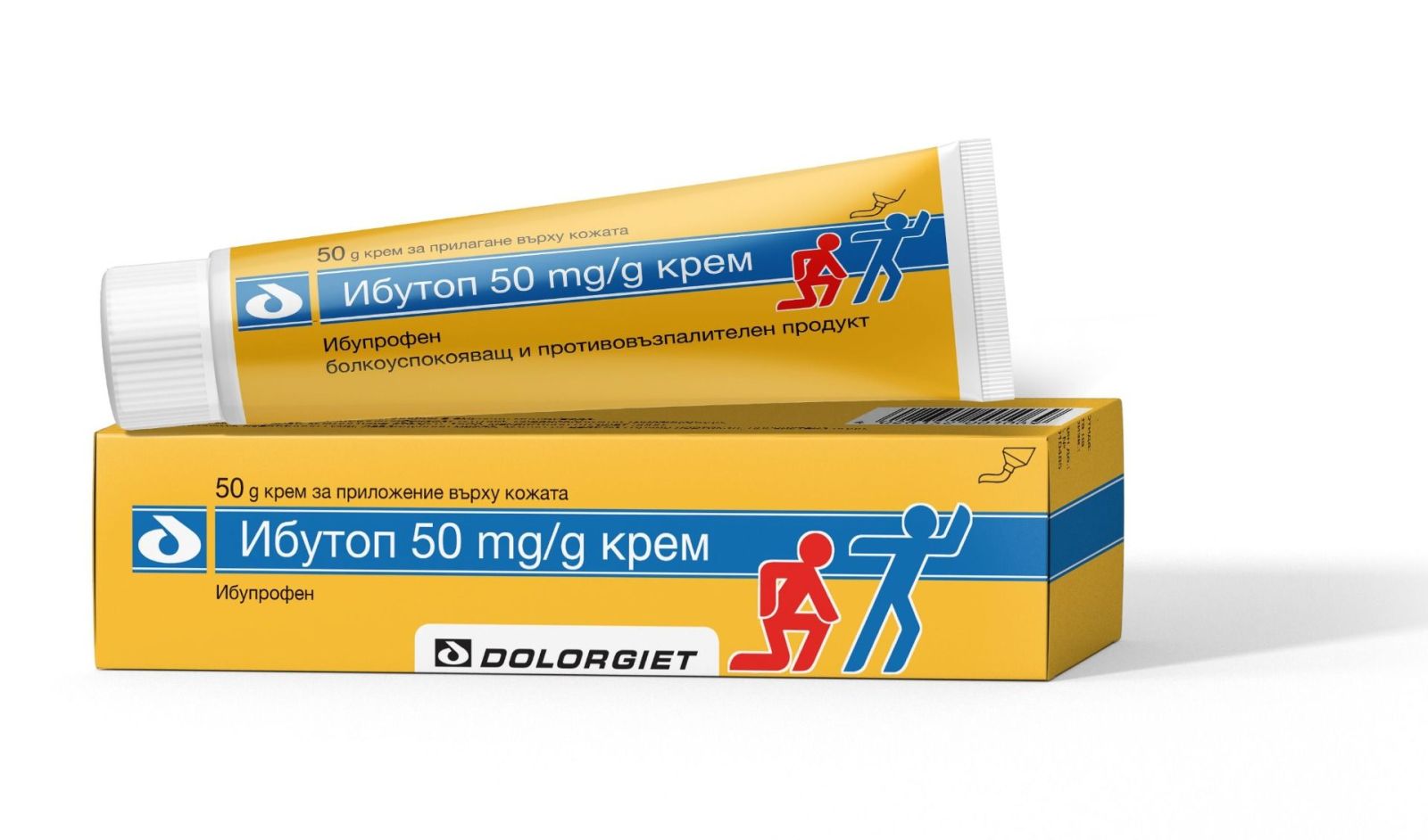 Ибутоп крем, Ibutop 50 mg/g cream 50g
