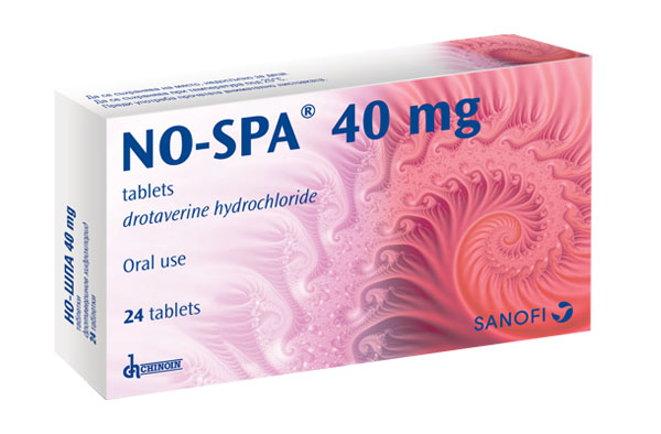 No-Spa 40 мг х 24 таблетки  Но-шпа Sanofi