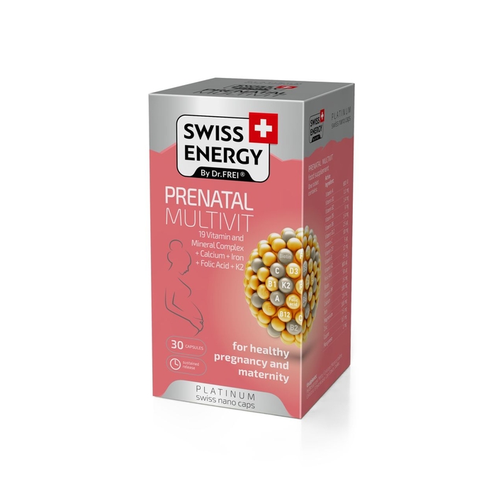 SWISS ENERGY Пренатални Мултивитамини Х 30, капсули
