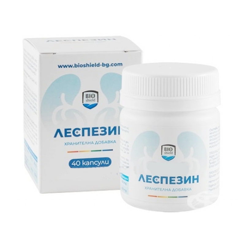 Леспезин за бъбреци 40 капсули BIOshield