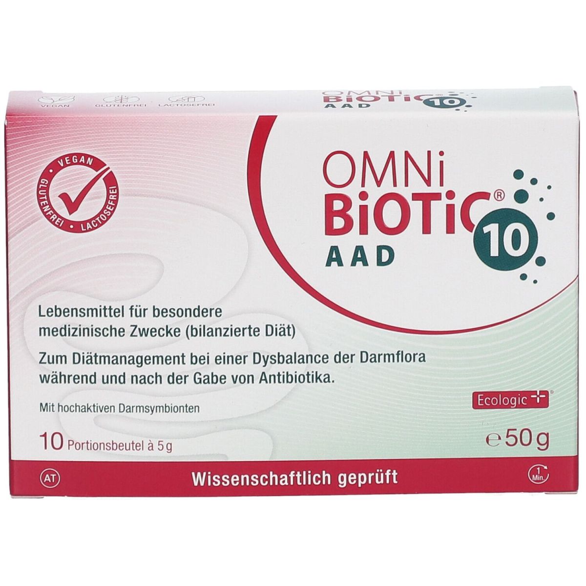 Омни Биотик 10 синбиотик при антибиотично лечение 10 сашета