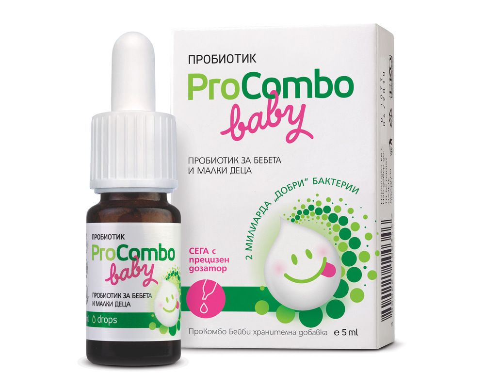 ProCombo Baby Пробиотик за бебета и малки деца капки 5 мл
