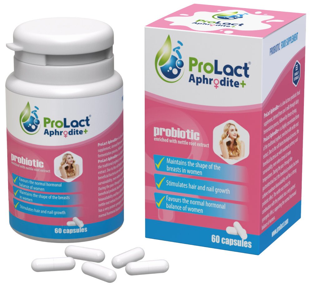 Пробиотик за жени - ProLact APHRODITE+ 60 капсули