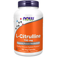L-CITRULLINE 750 mg - 180 Vegetarian Capsules 0103