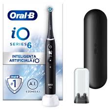ORAL-B IO S6 Black lava, електрическа четка за зъби