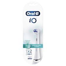 ORAL-B IO Sensitive бяла, накрайник за ел. четка за зъби, 2бр.