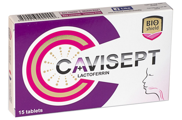 Кависепт, Cavisept таблетки за смучене 15 броя