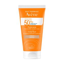 Eau Thermale Avène – Тониран флуид SPF 50+ Много висока слънцезащита 50мл